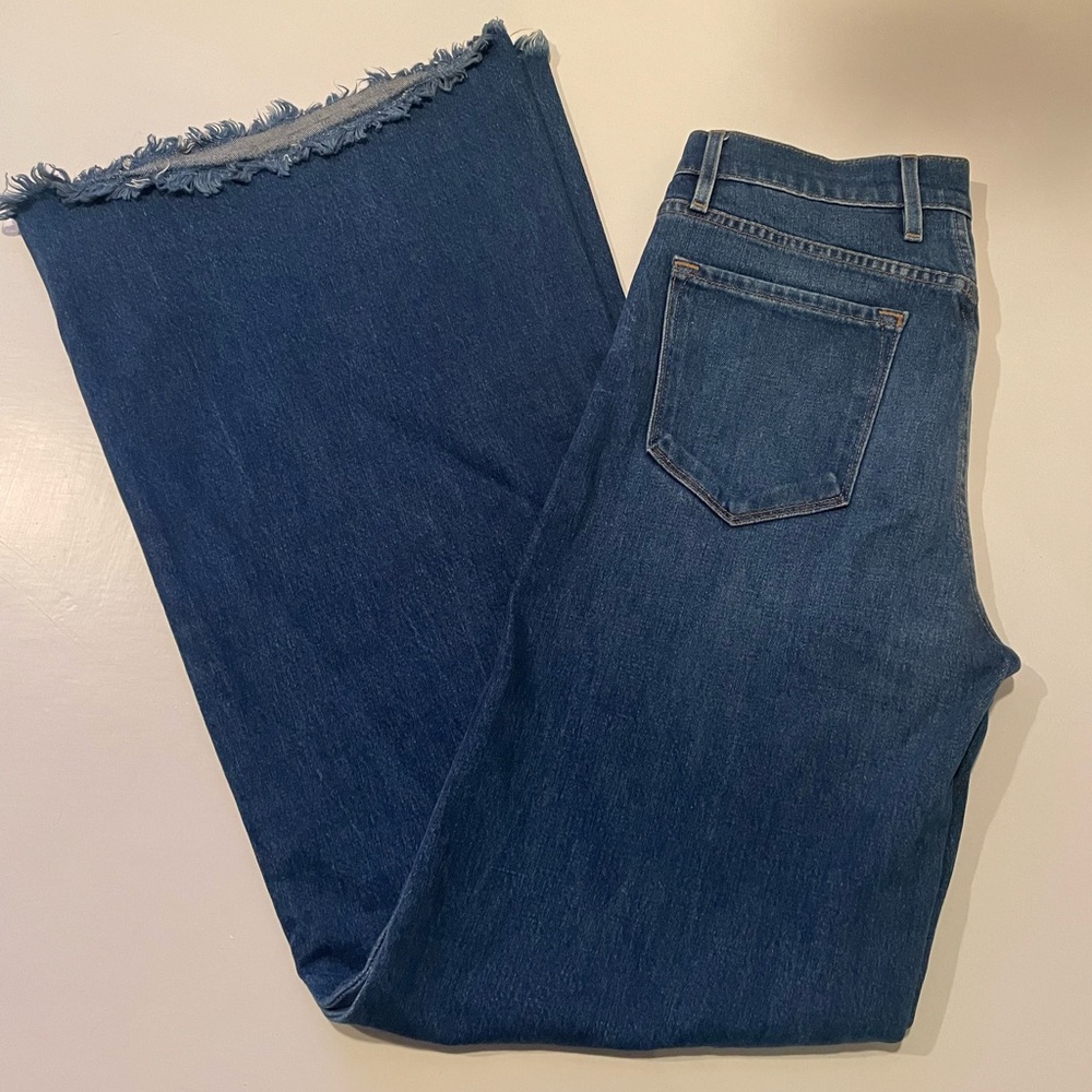 Frame High Rise Wide Leg Jean